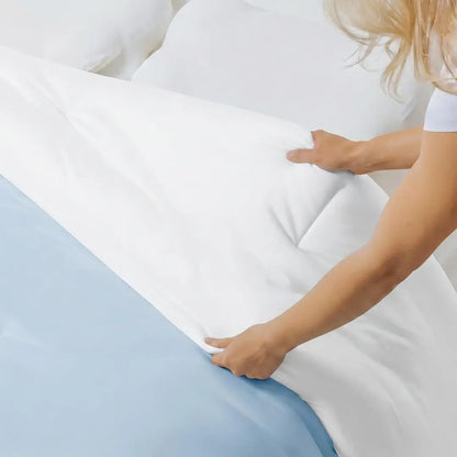 Mellow Sleep | MarshMellow Comforter – Double‑Stuffed Ultra‑Soft A‑Class Fabric, Heat‑Adaptive Vegan Fill, OEKO‑TEX Certified, Machine Washable