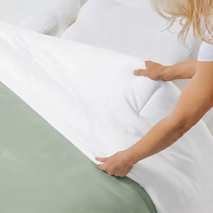 Mellow Sleep | MarshMellow Comforter – Double‑Stuffed Ultra‑Soft A‑Class Fabric, Heat‑Adaptive Vegan Fill, OEKO‑TEX Certified, Machine Washable